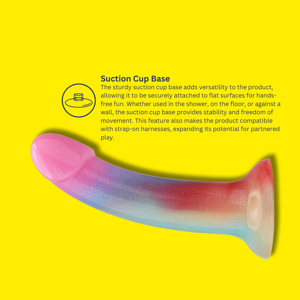 Iridescent Silicone Dildo