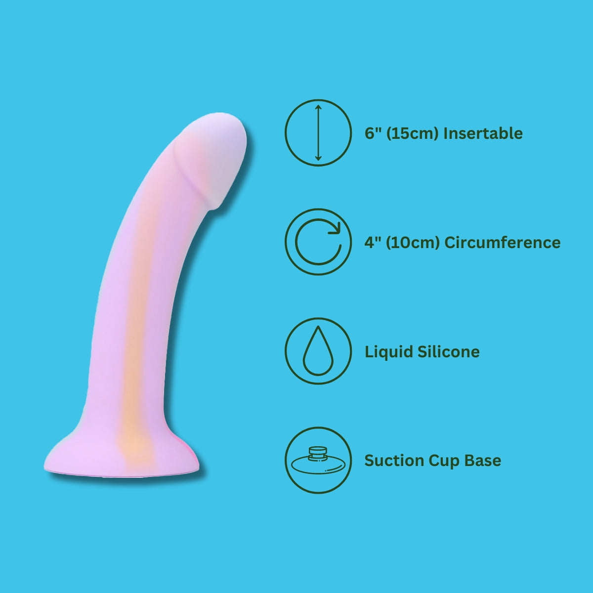 Taro Silicone Dildo