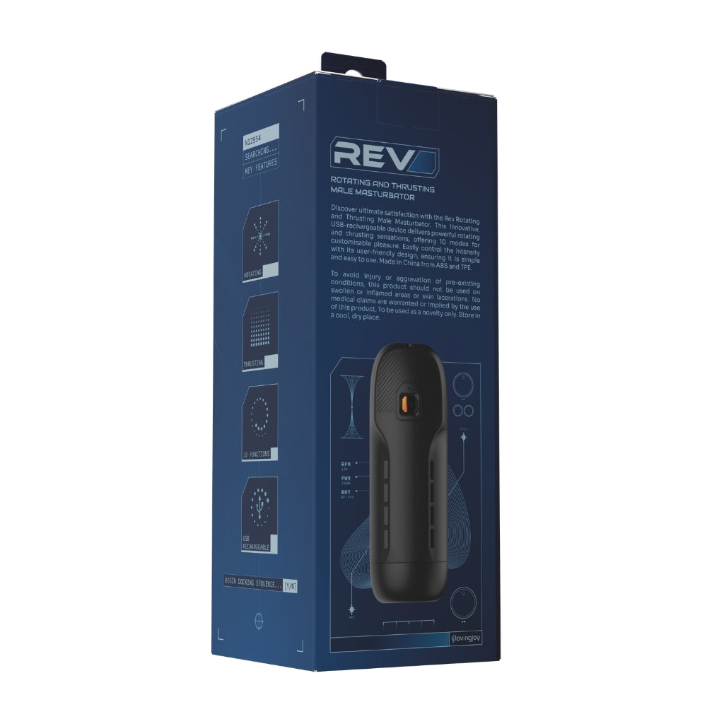Rotating and Thrusting Male Masturbator