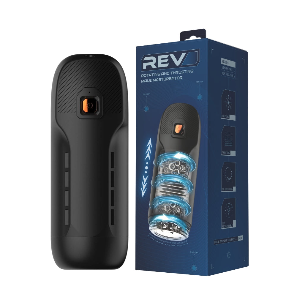 Rotating and Thrusting Male Masturbator
