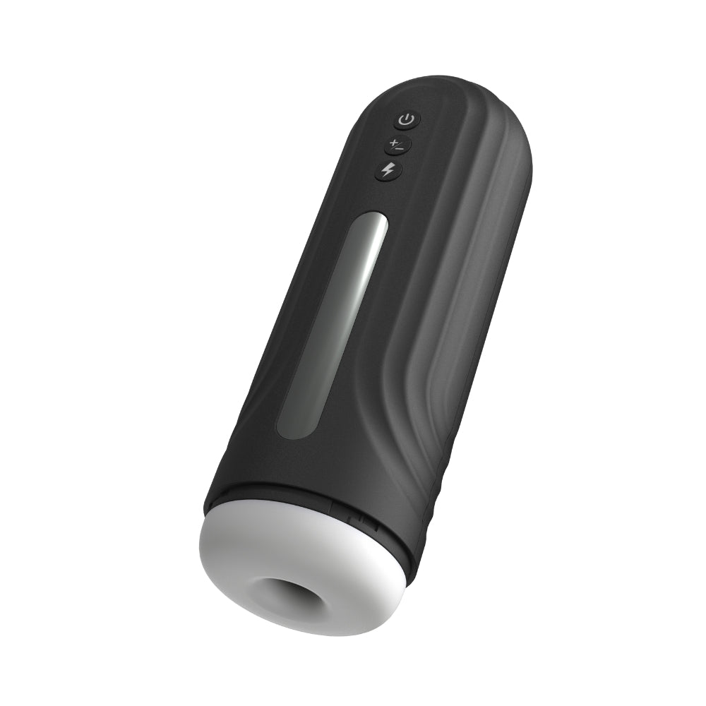 Thrusting and Vibrating Male Masturbator