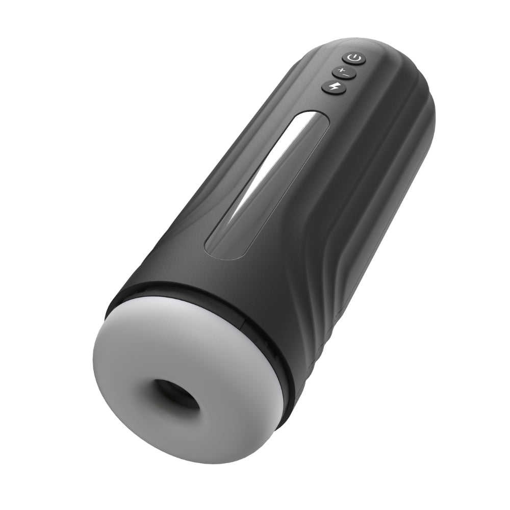 Thrusting and Vibrating Male Masturbator