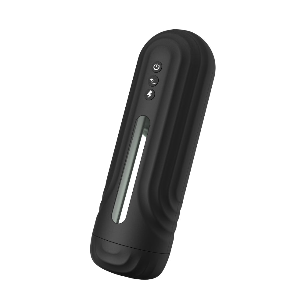 Thrusting and Vibrating Male Masturbator