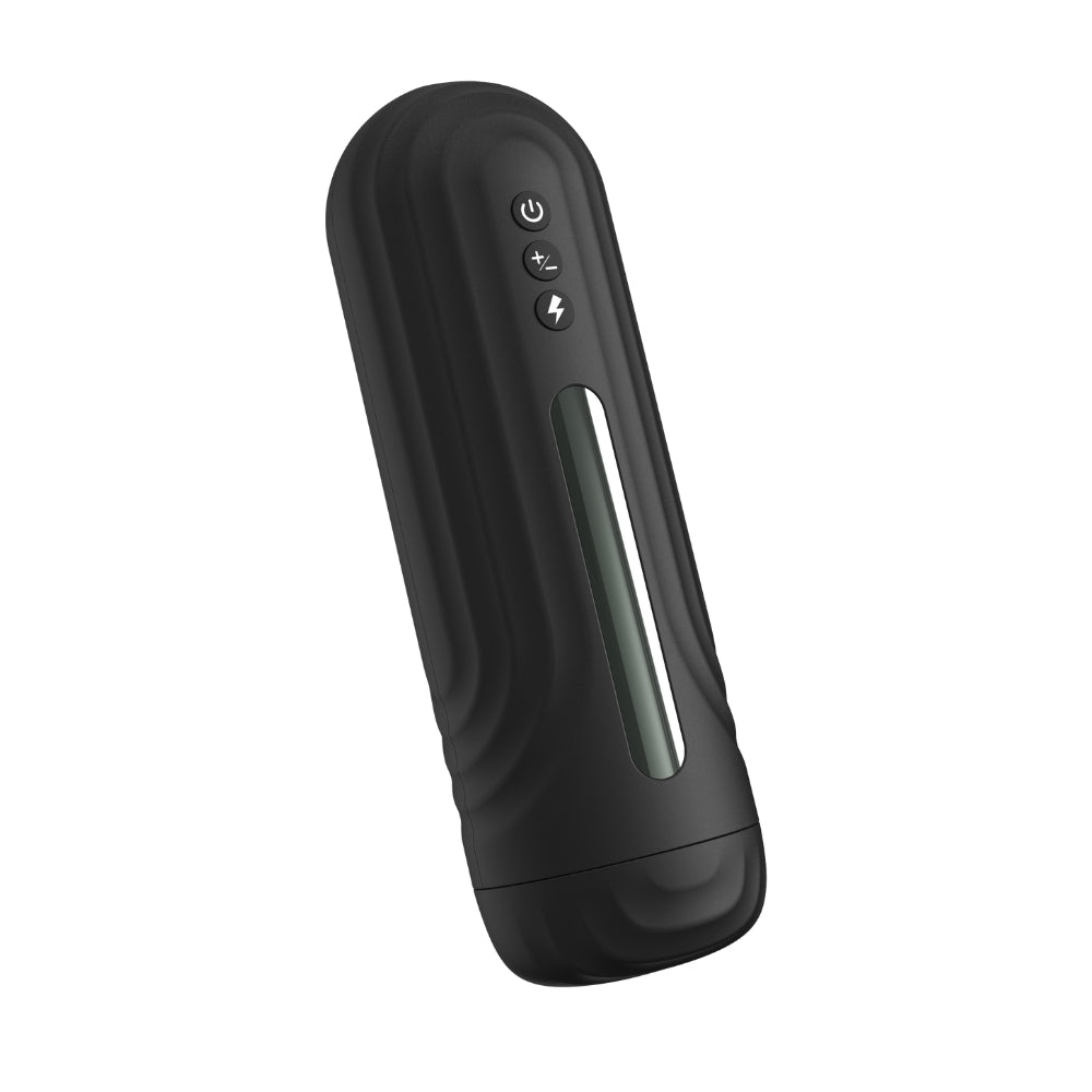Thrusting and Vibrating Male Masturbator