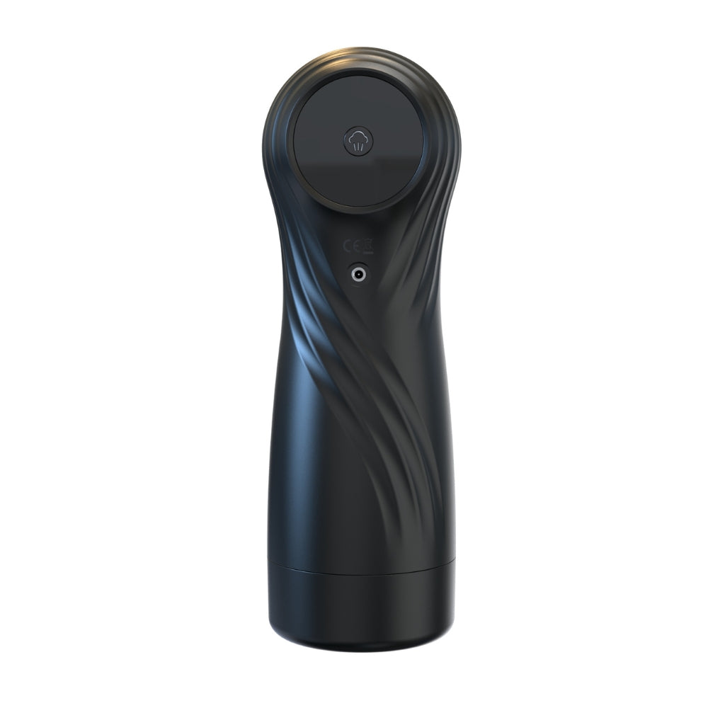 Sucking and Vibrating Male Masturbator