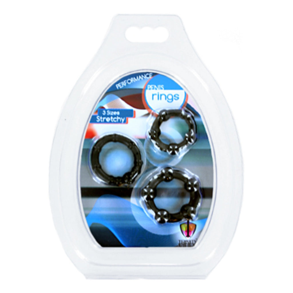 Trinity For Men Penis Rings Set Of 3 TPR