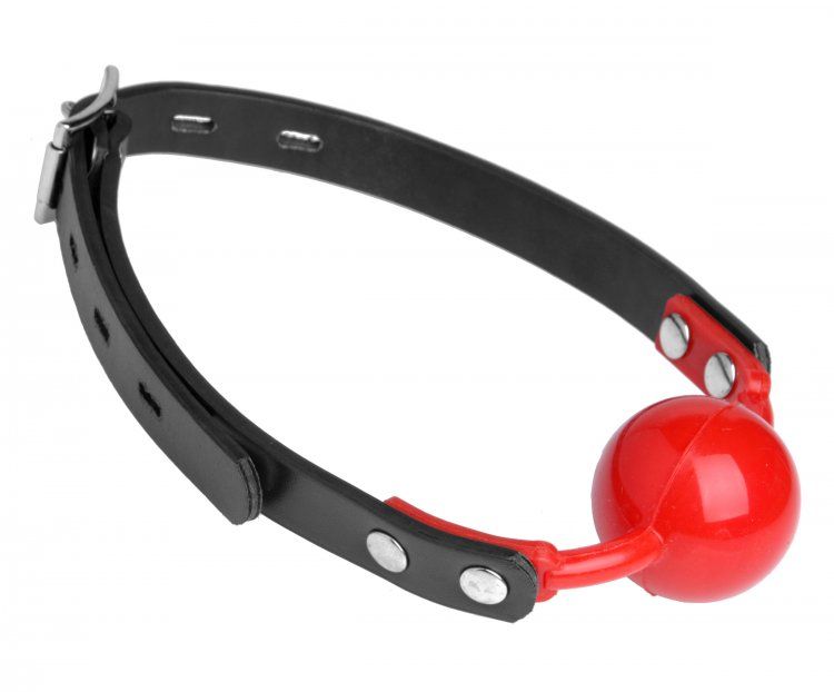 Master Series The Hush Gag Silicone Comfort Ball Gag