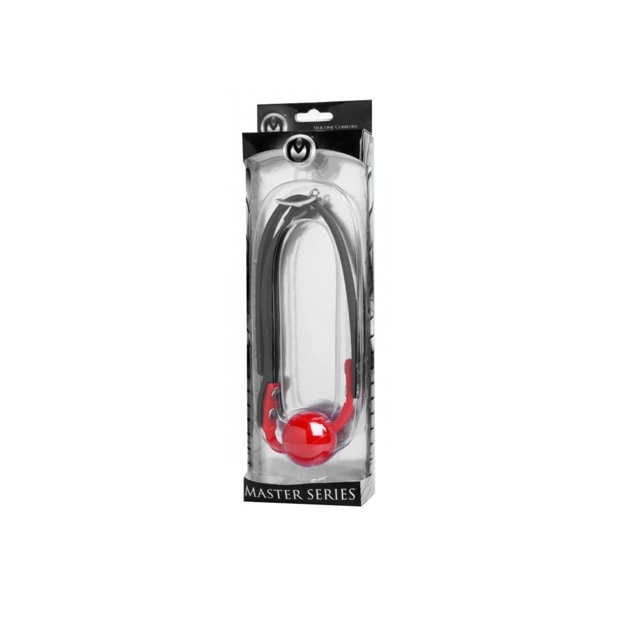 Master Series The Hush Gag Silicone Comfort Ball Gag