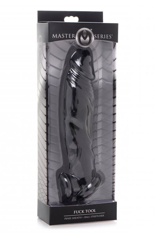 Master Series Fuk Tool Penis Sheath And Ball Stretcher