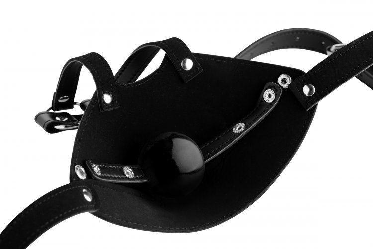 Strict Mouth Harness with Ball Gag