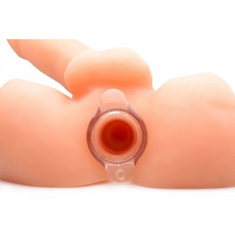 Master Series Gape Glory Clear Hollow Anal Plug Small