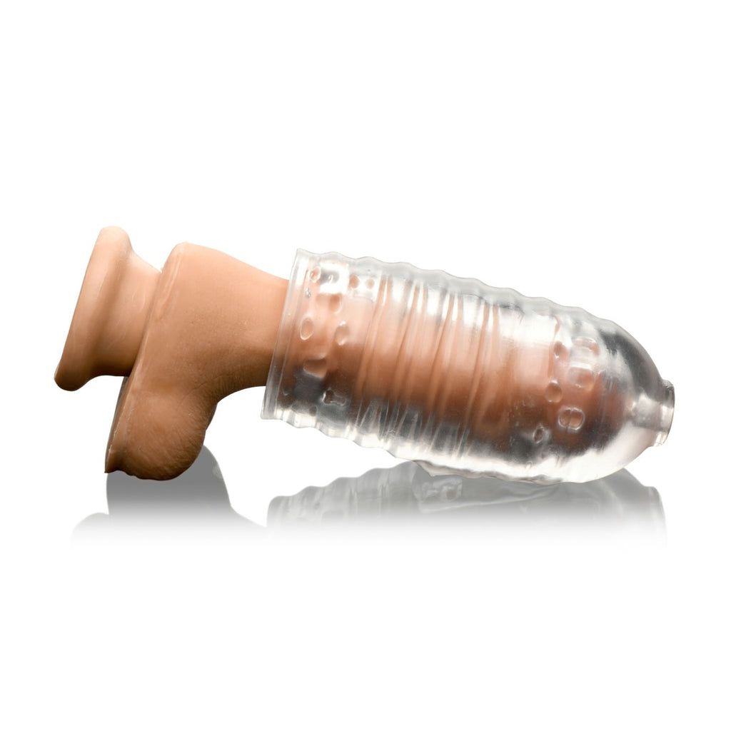 Lovebotz Milker TPE Masturbator Clear