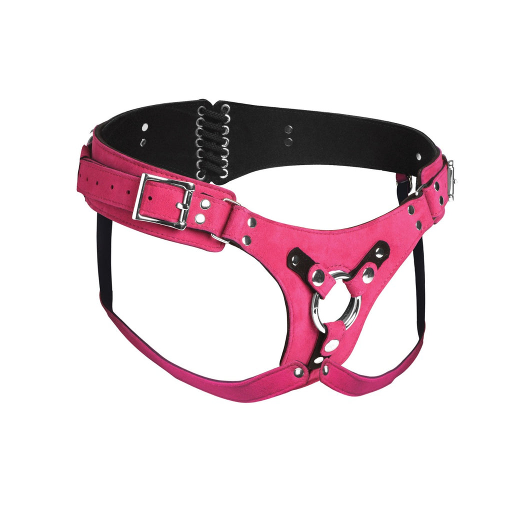 Bodice Deluxe Leather Corset Harness