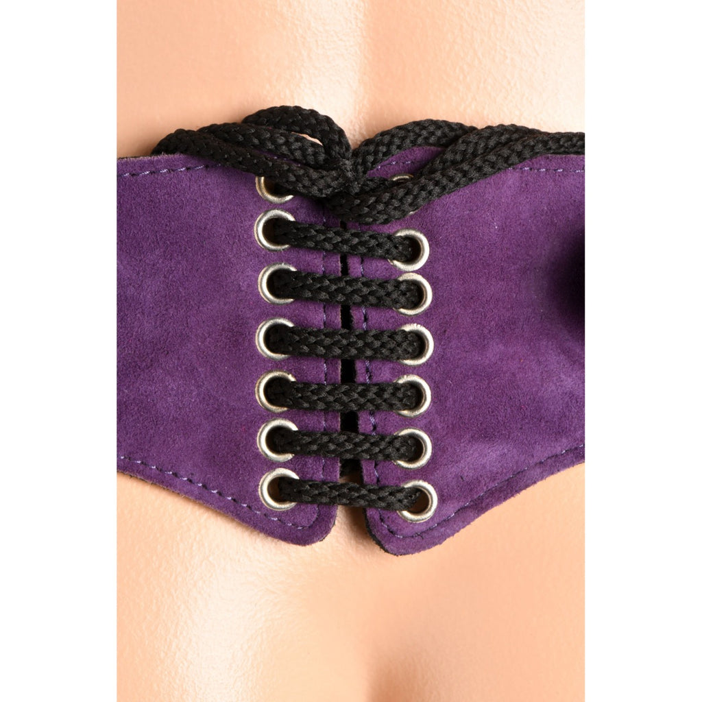 Bodice Deluxe Leather Corset Harness