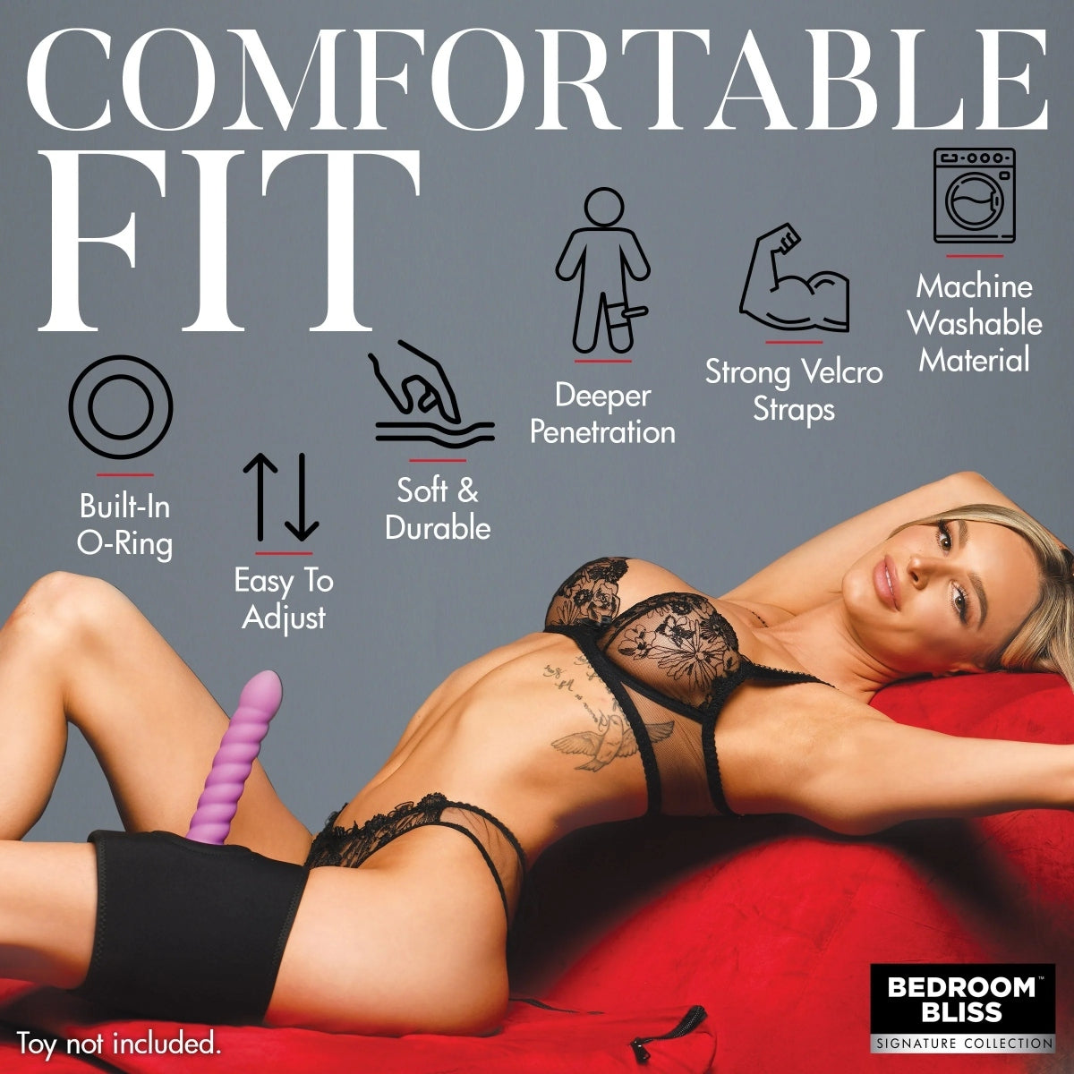 Bedroom Bliss Thigh Strap-On Harness