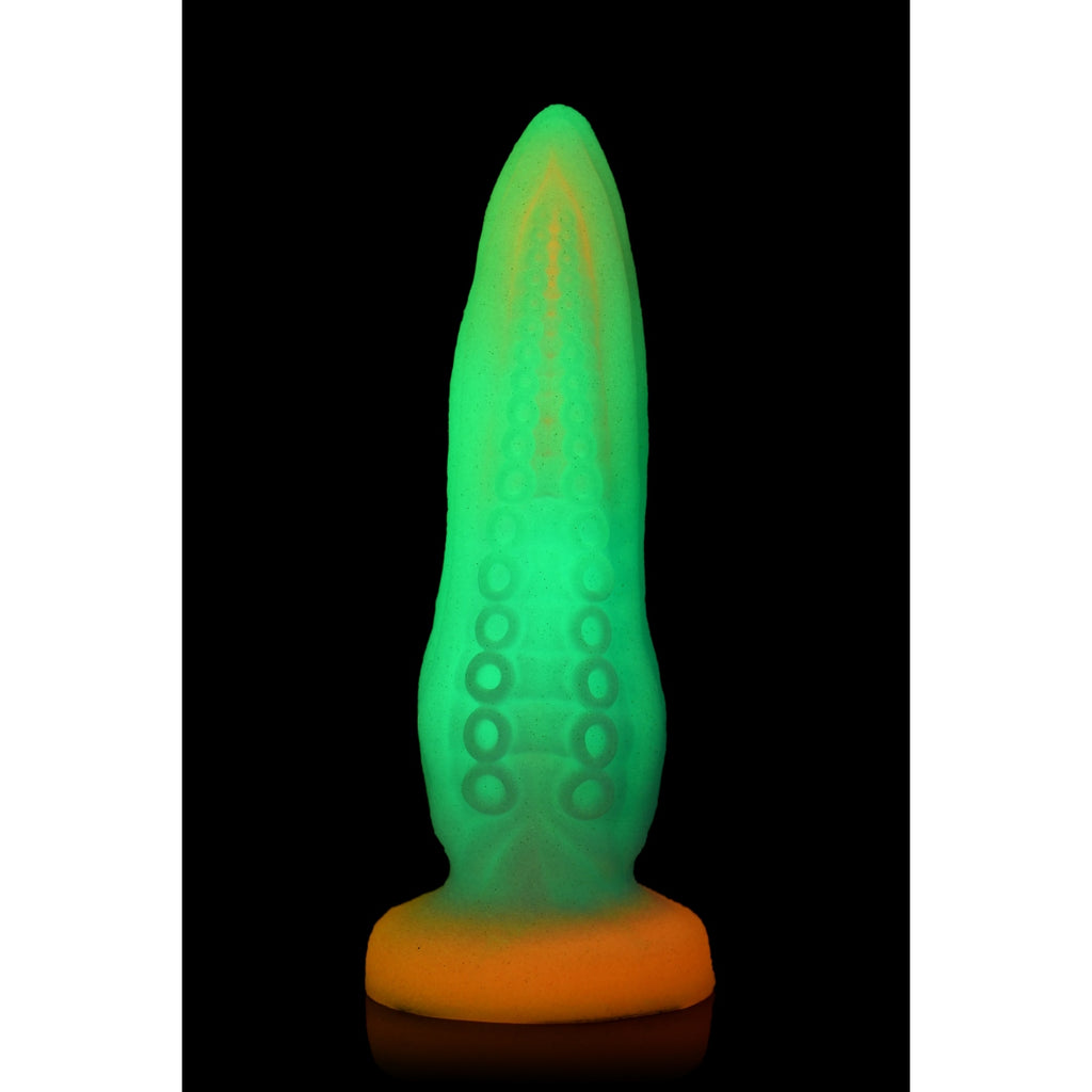 Creature Cocks Tenta Cock Glow In The Dark Silicone Dildo