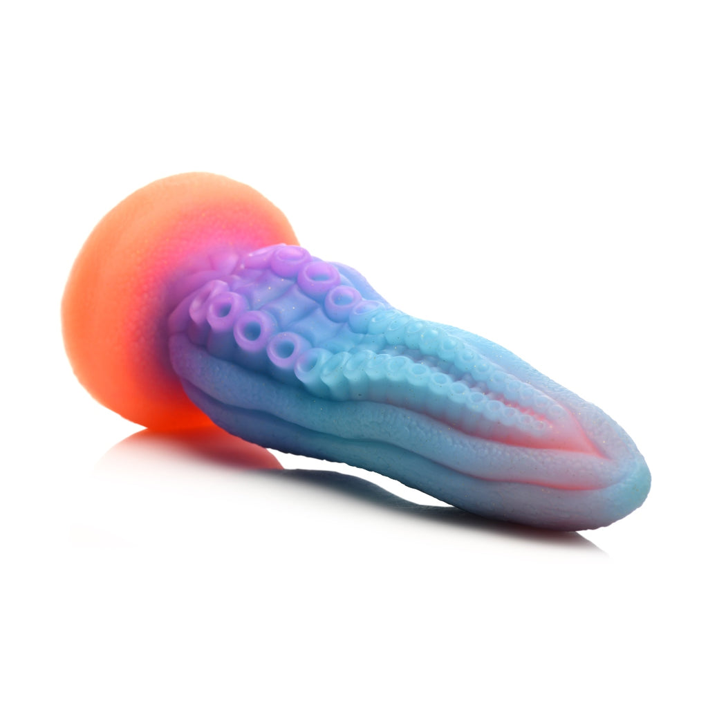 Creature Cocks Tenta Cock Glow In The Dark Silicone Dildo