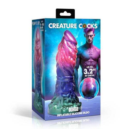 Creature Cocks Gorge Inflatable Silicone Dildo