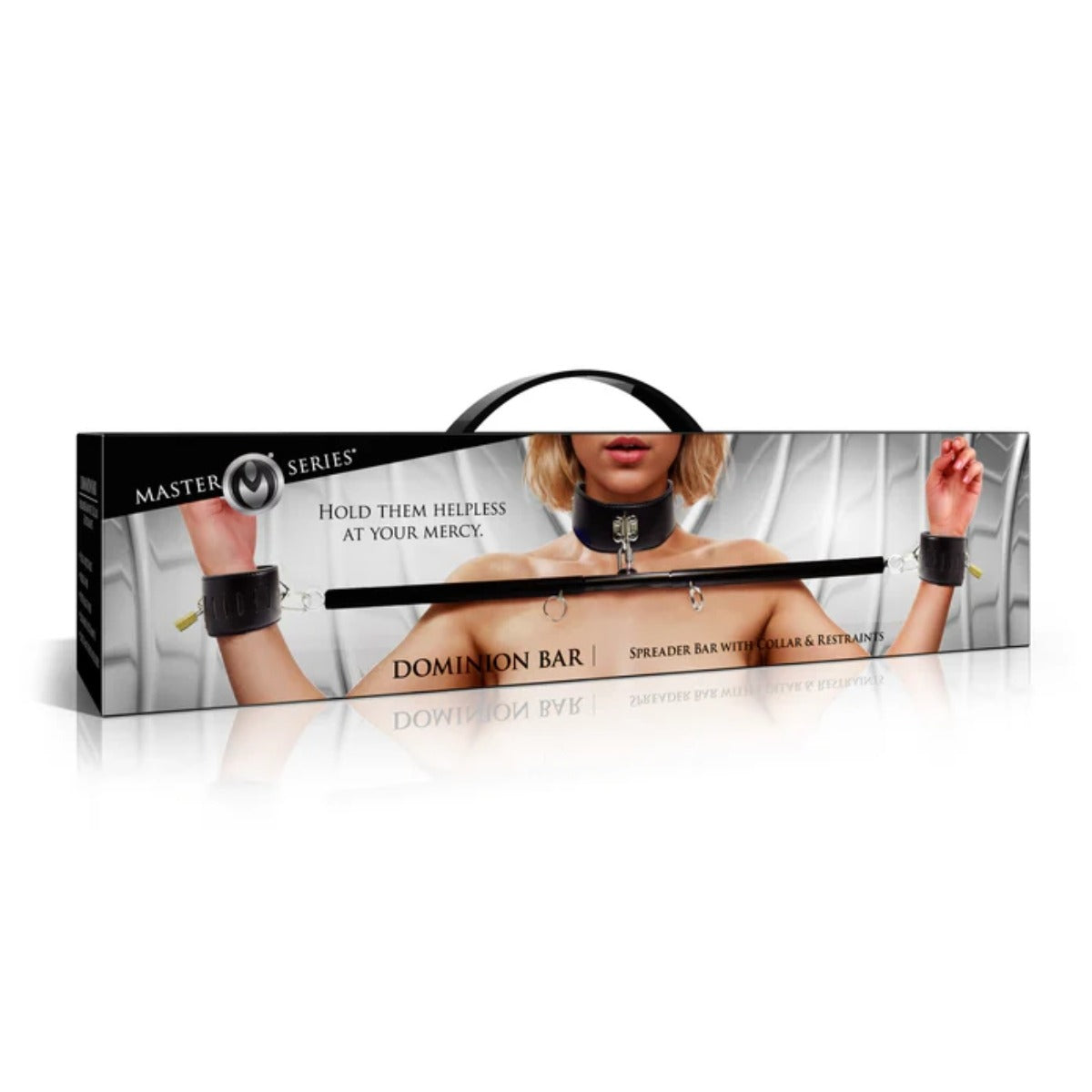 Master Series Dominion Bar Spreader Bar With Collar & Restraints