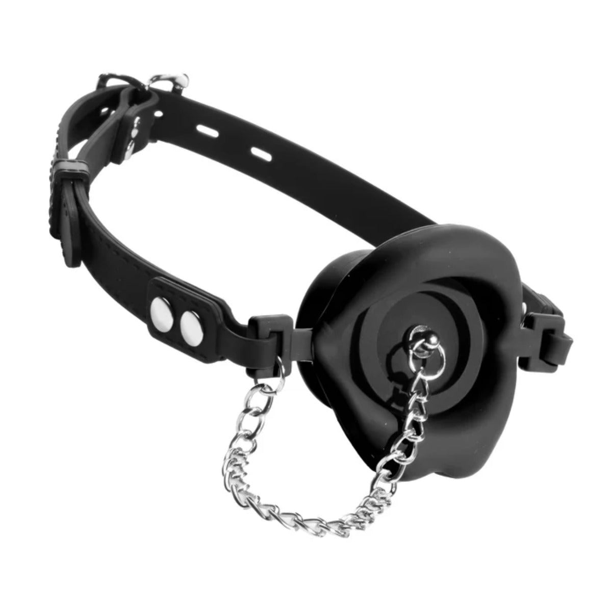 Master Series Plugged Silicone Feeding Gag