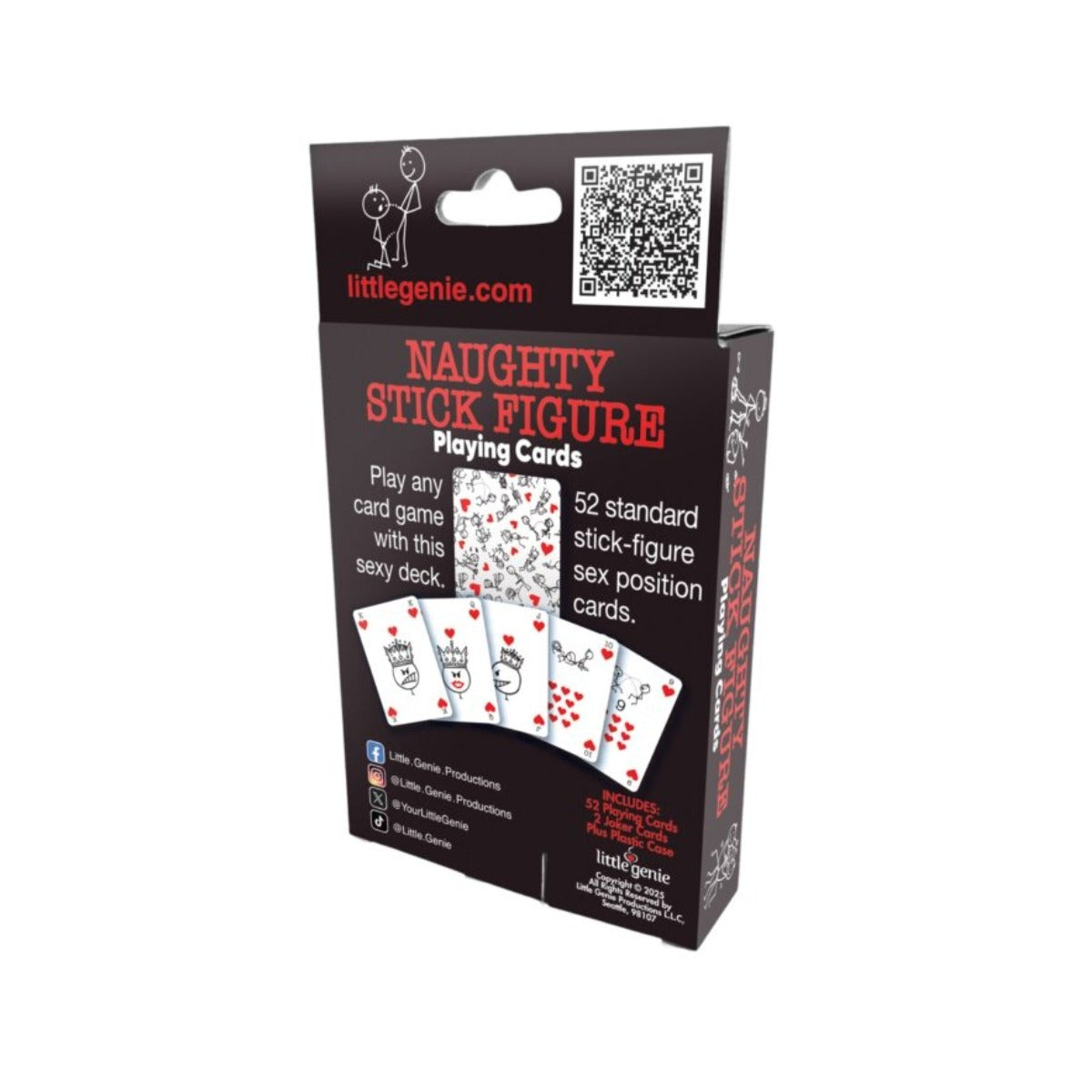 Naughty Stick Figure Playing Cards
