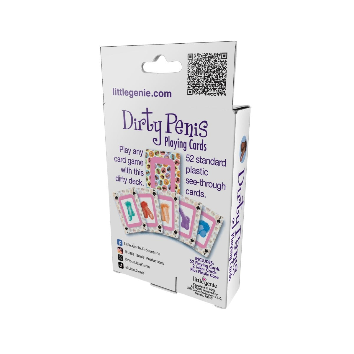 Dirty Penis  Waterproof Playing Cards