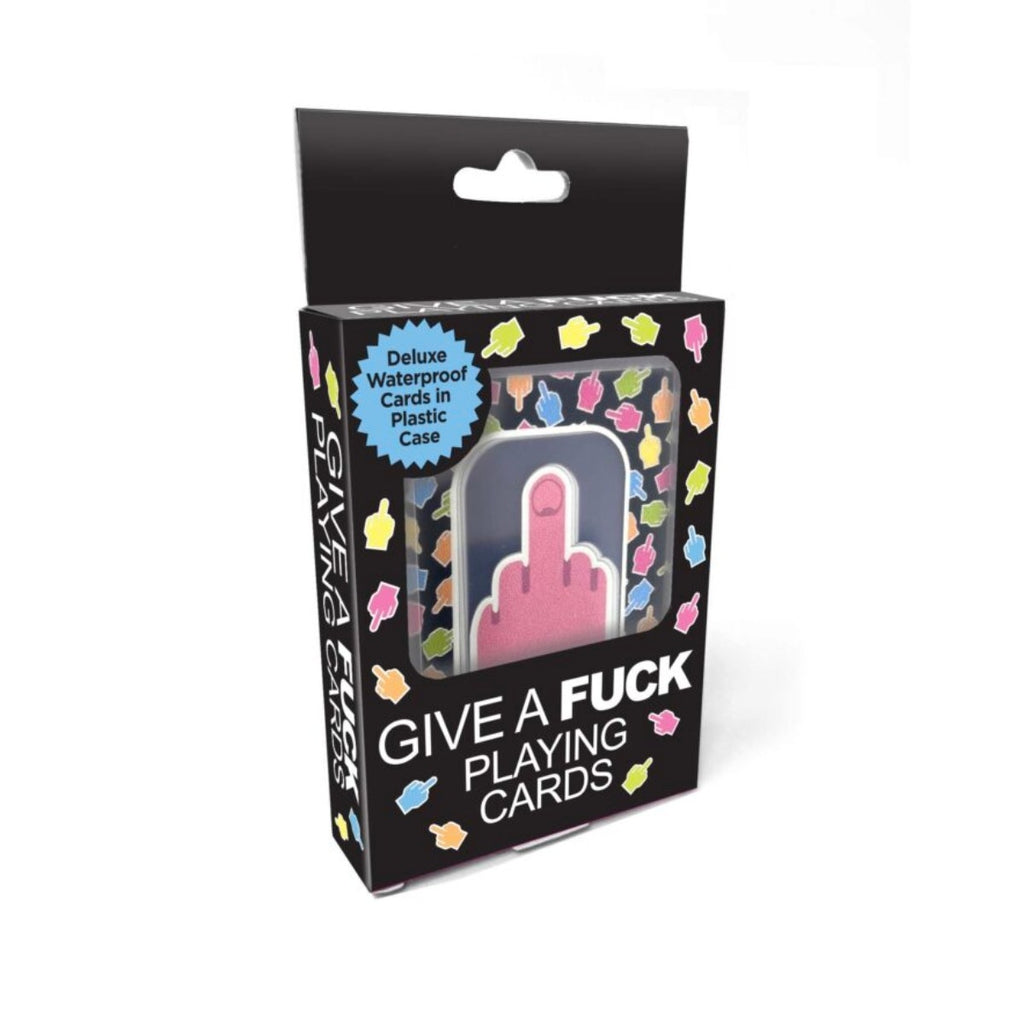 FU Finger  Waterproof Playing Cards