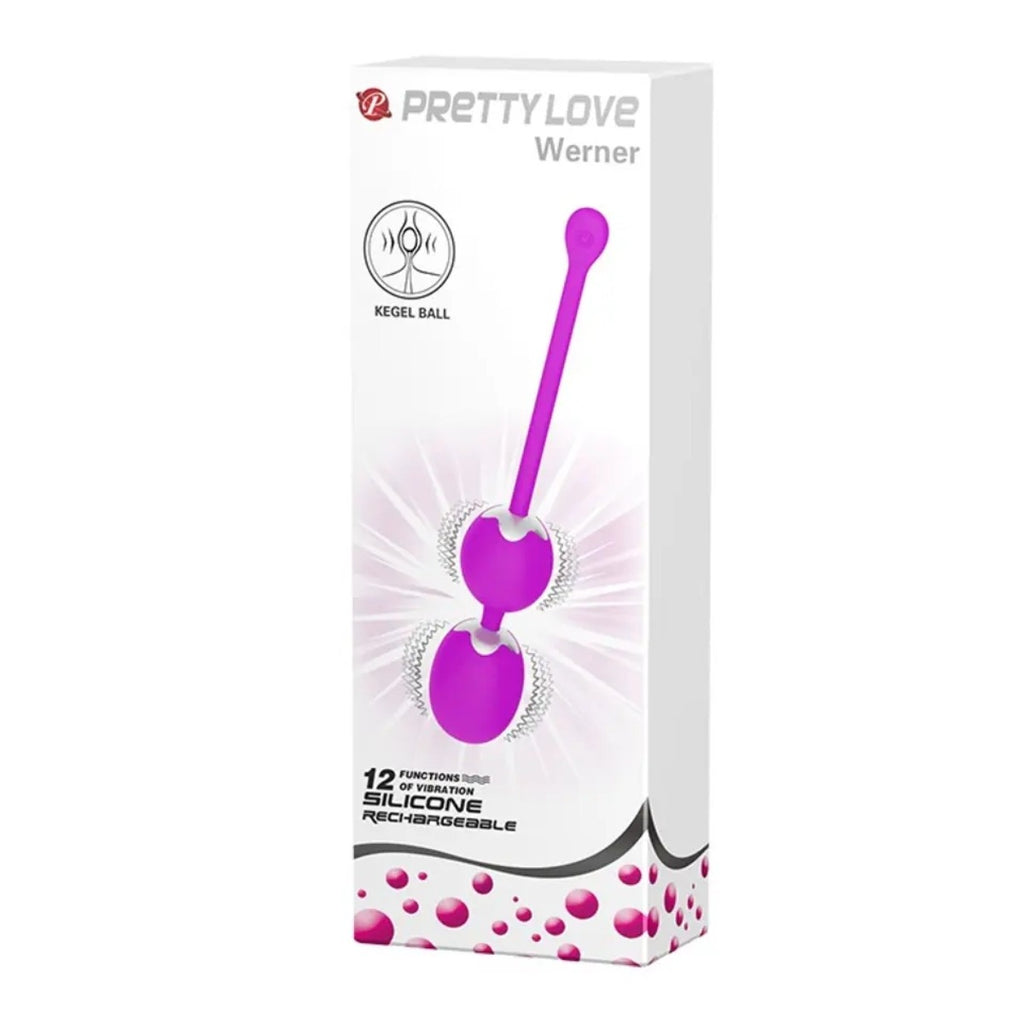 Pretty Love Werner Rechargeable Remote Control Kegel Balls