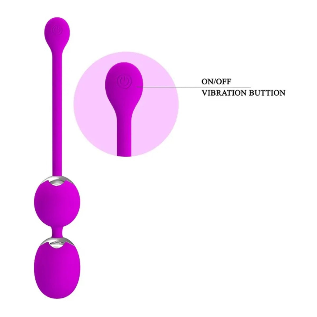 Pretty Love Werner Rechargeable Remote Control Kegel Balls