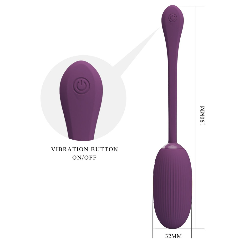 Pretty Love Doreen Egg Vibrator with Electro Shock