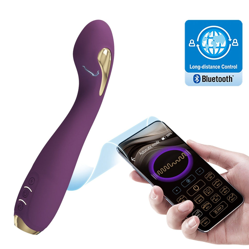 Pretty Love Hector G Spot Electro Shock Vibrator Purple