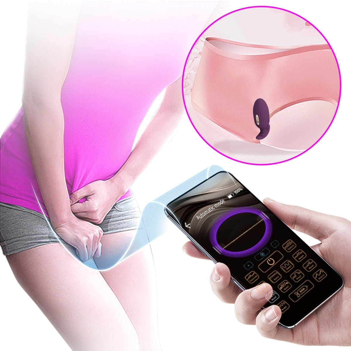 Pretty Love Jefferson Vibrating Electro Butt Plug