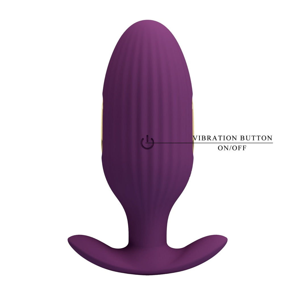 Pretty Love Jefferson Vibrating Electro Butt Plug