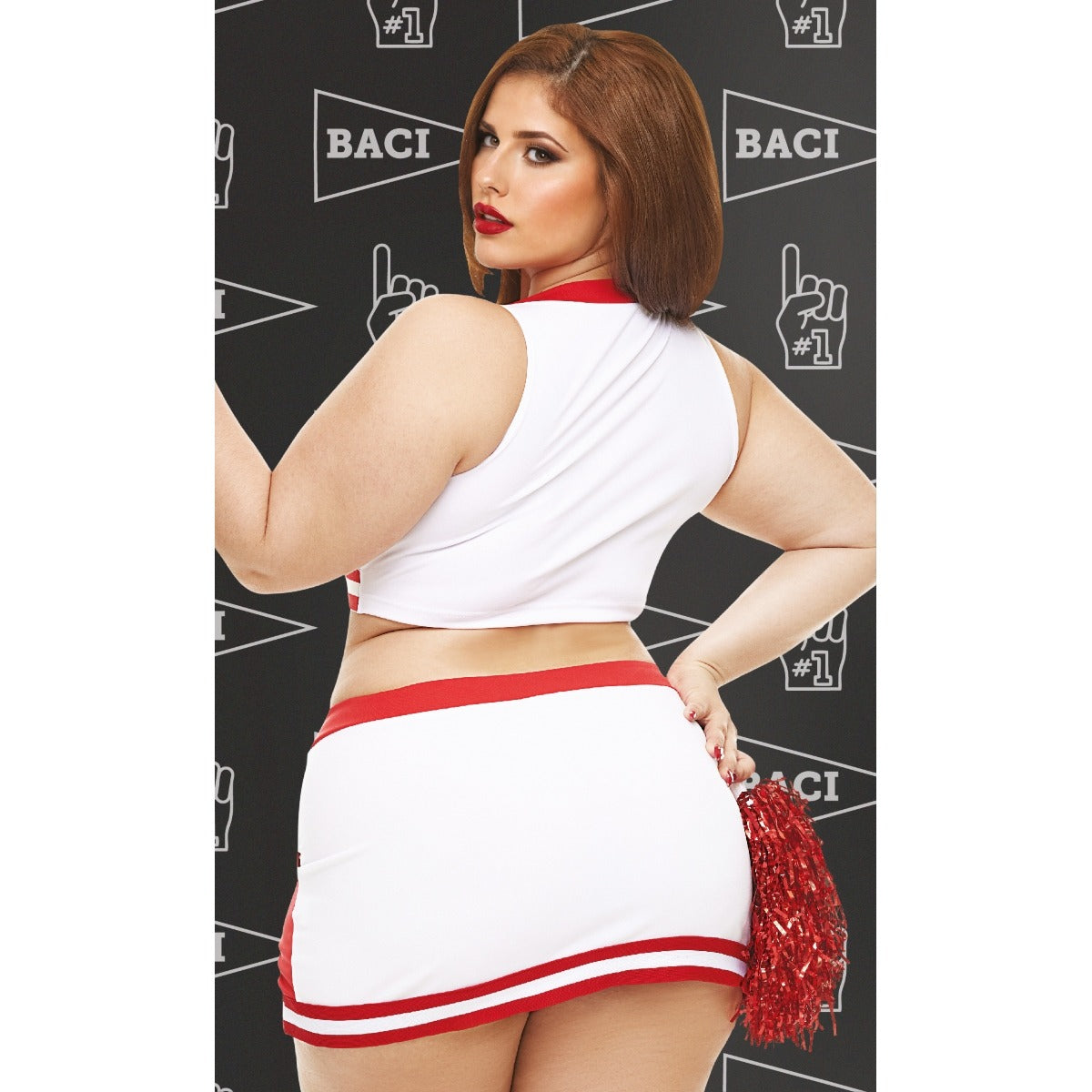Baci Game day Hottie 4 Piece Cheerleader Costume QS
