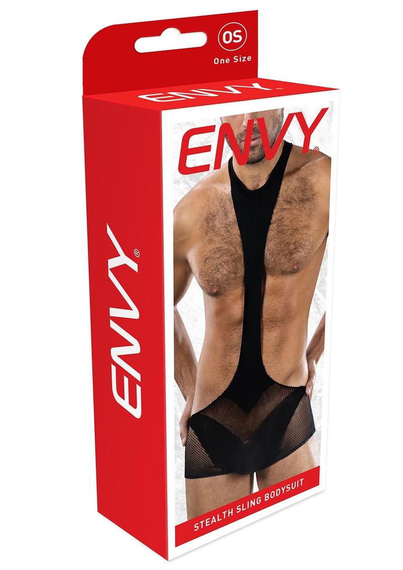 Envy Stealth Sling Bodysuit Black OS