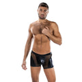 Envy Sheer Contrast Boxer Briefs Black OS