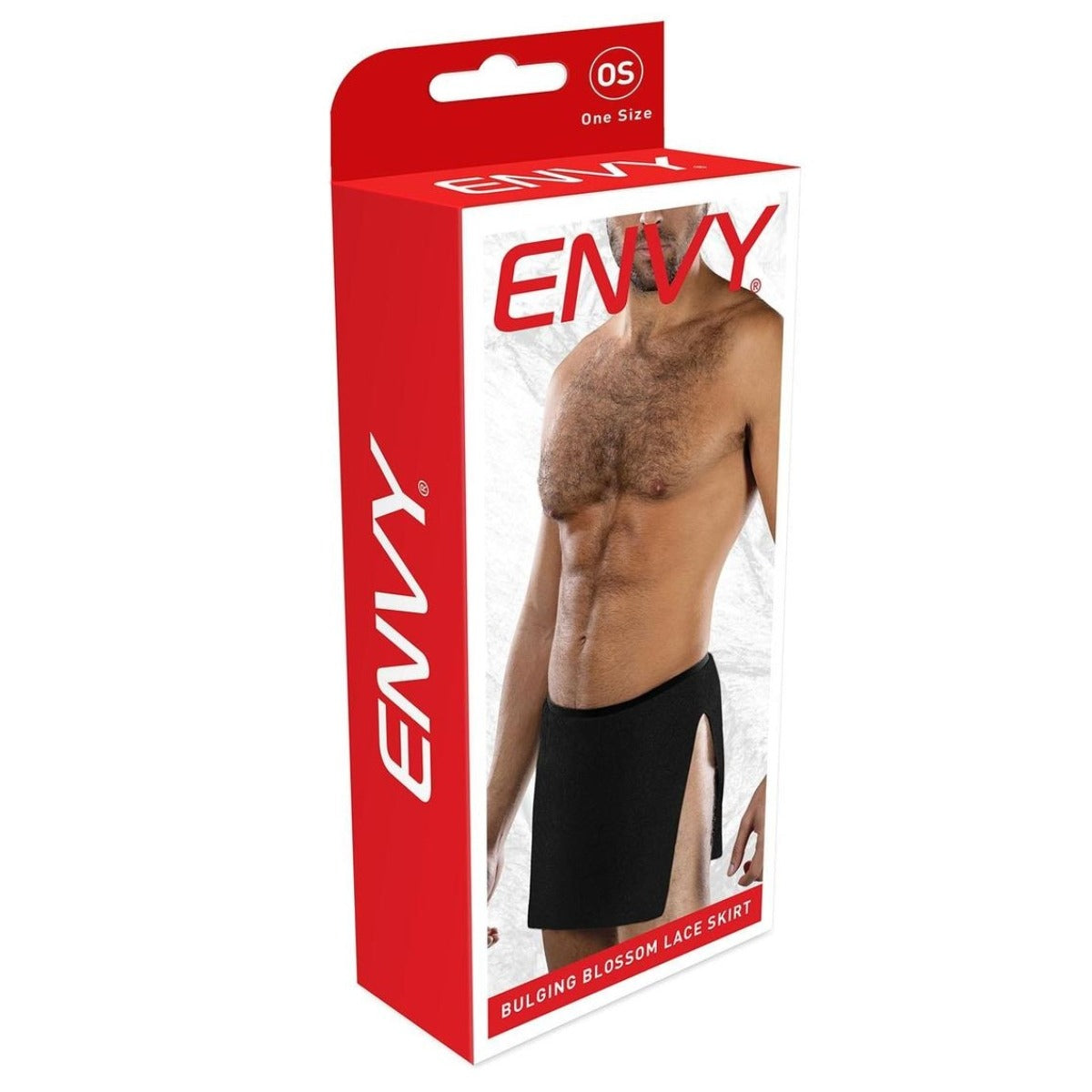 Envy Bulging Blossom Lace Skirt Black OS