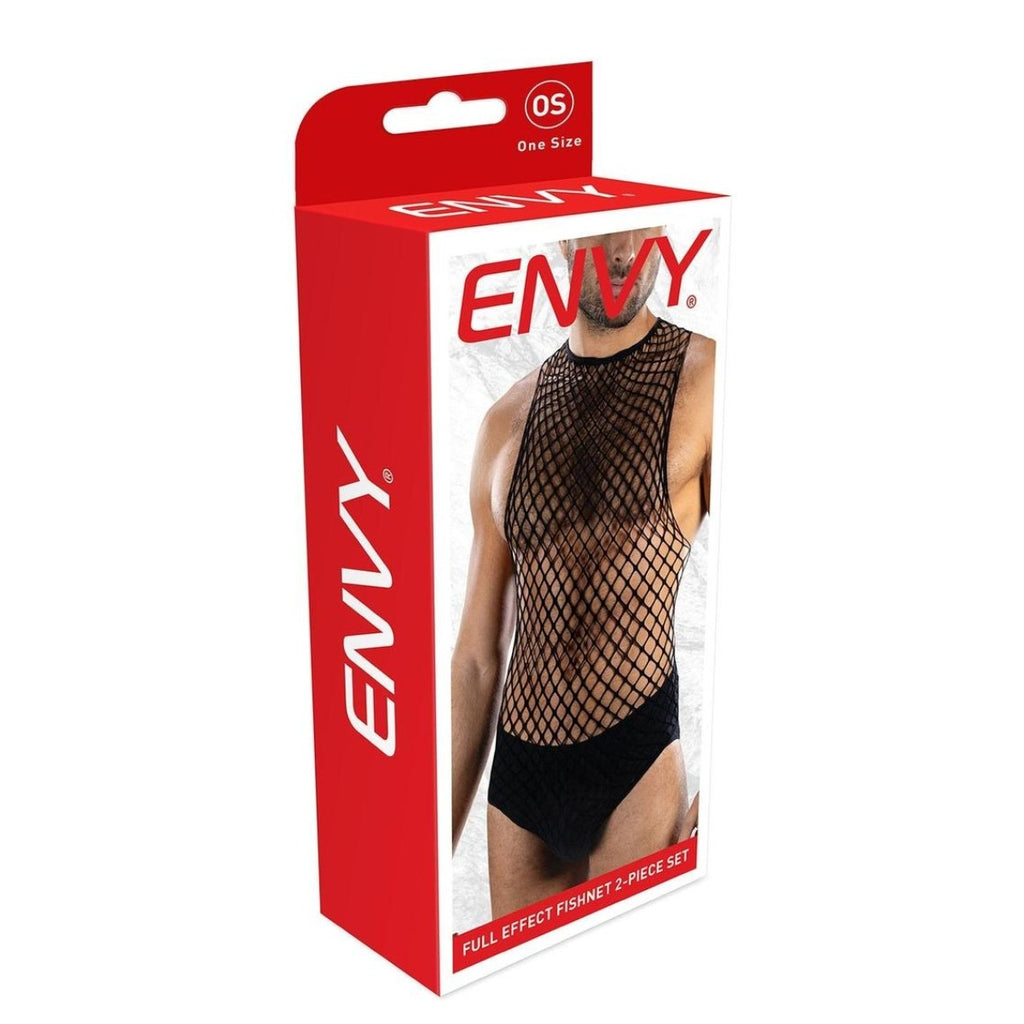 Envy Full Effect Fishnet 2 Piece Set