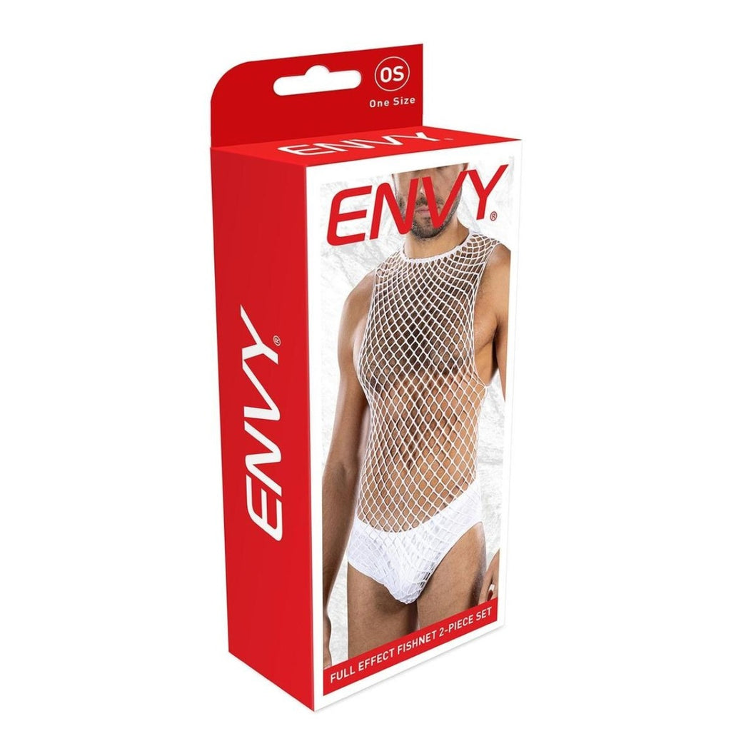 Envy Full Effect Fishnet 2 Piece Set