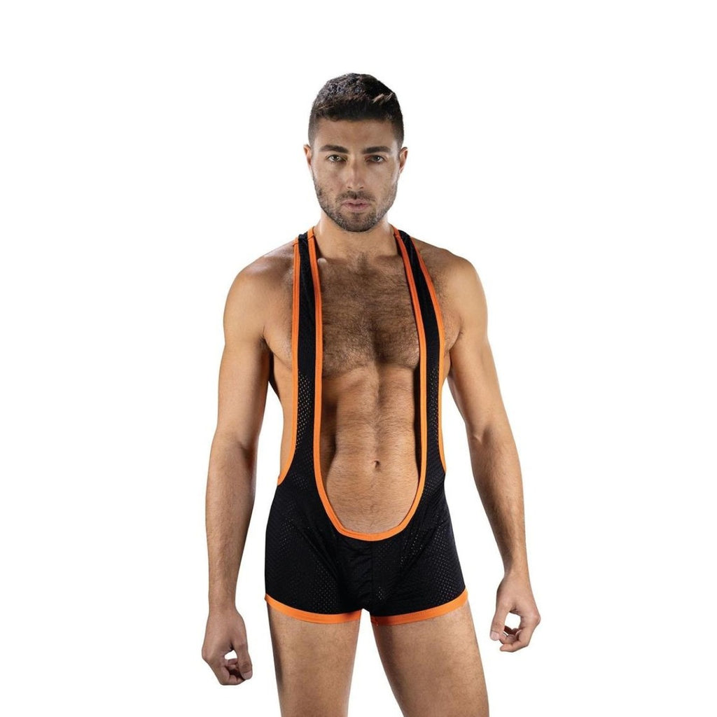 Envy Flex Open Back Singlet Black