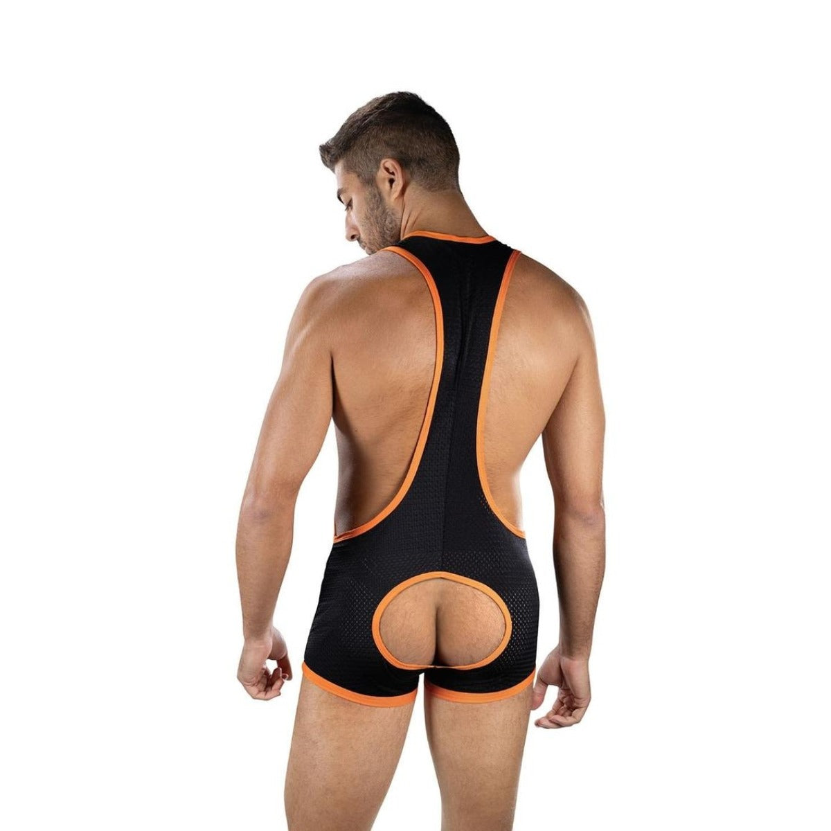Envy Flex Open Back Singlet Black
