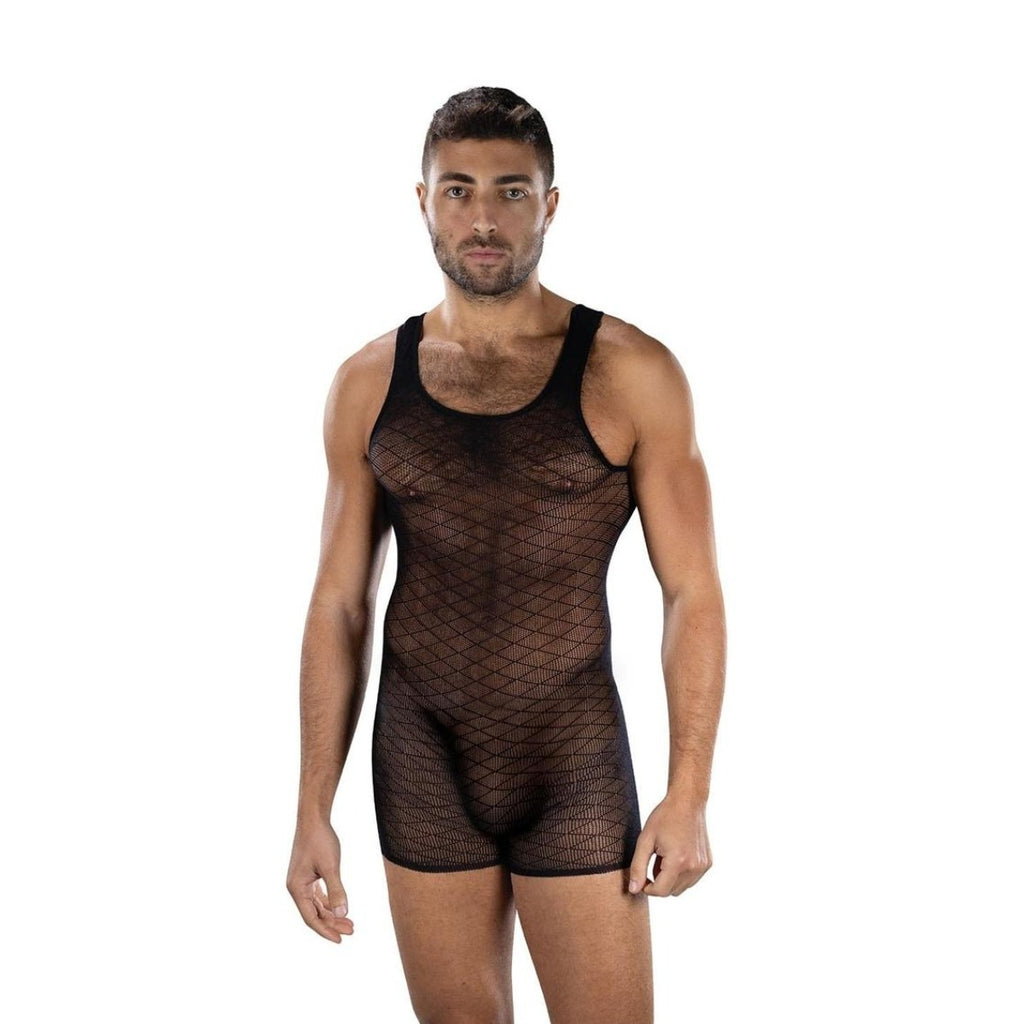Envy Diamond Knight Romper Black