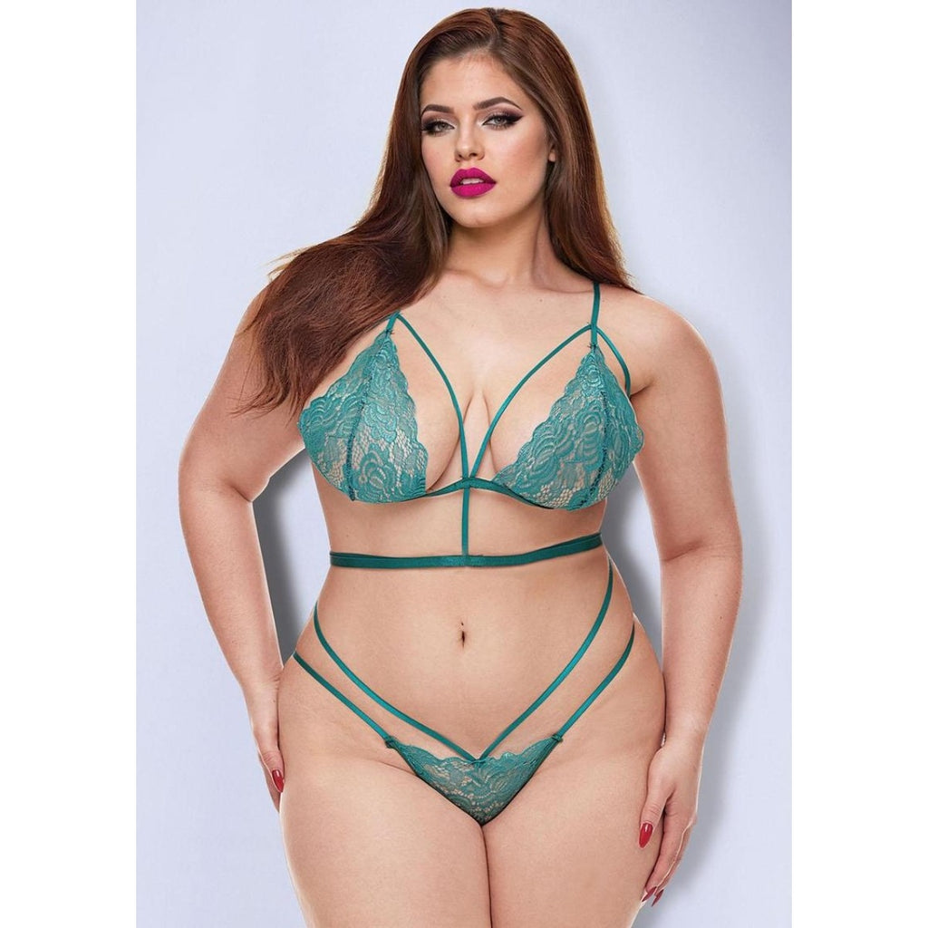 Baci Twilight Petals Teddy Green QS