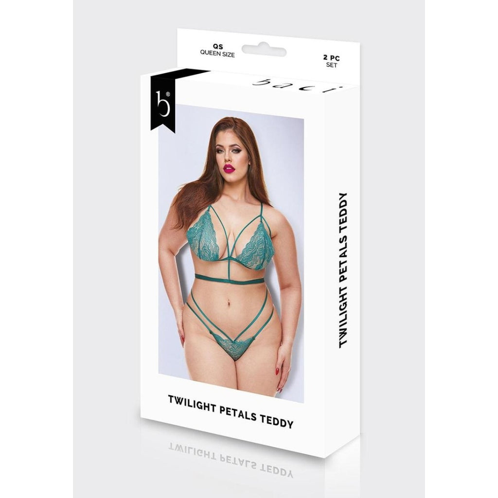 Baci Twilight Petals Teddy Green QS