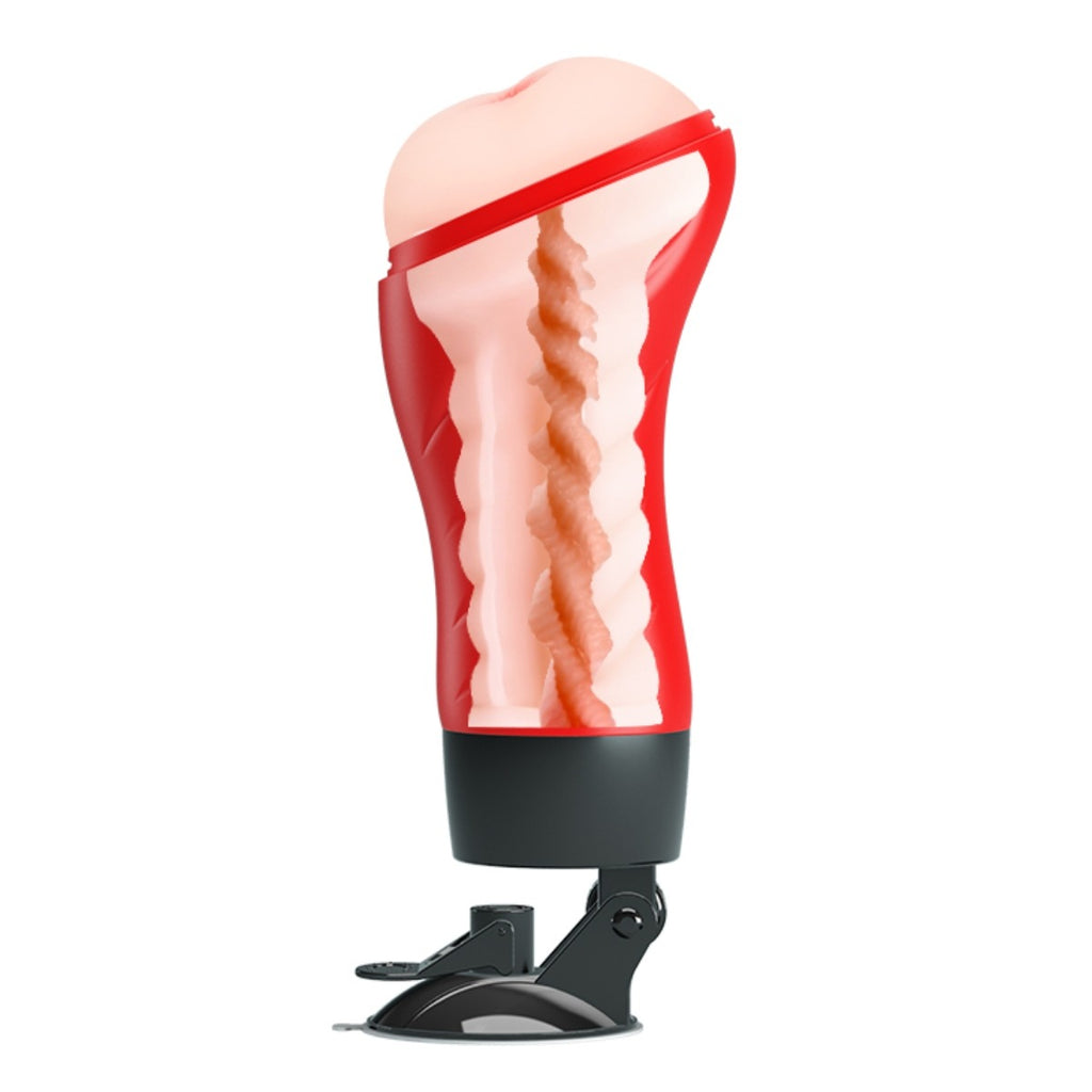 Crazy Bull Delia Suction Base Male Vibrating Masturbator Butt
