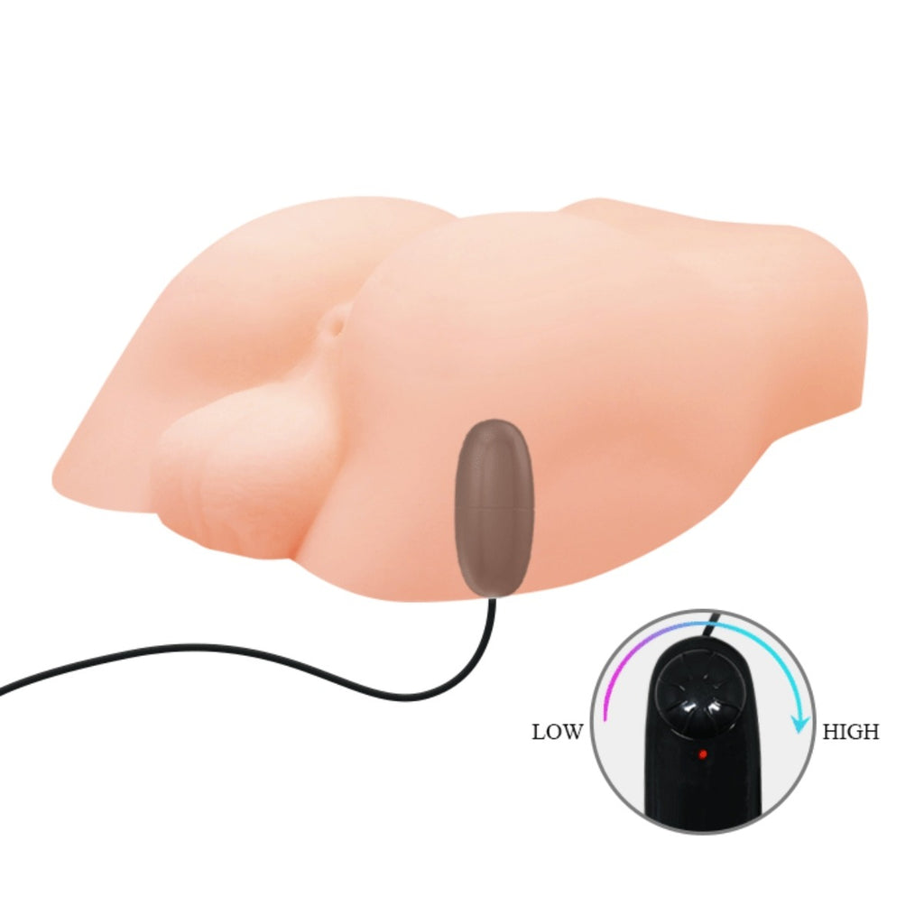 Pretty Love Temptation Bigger Male Vibrating Masturbator Pink