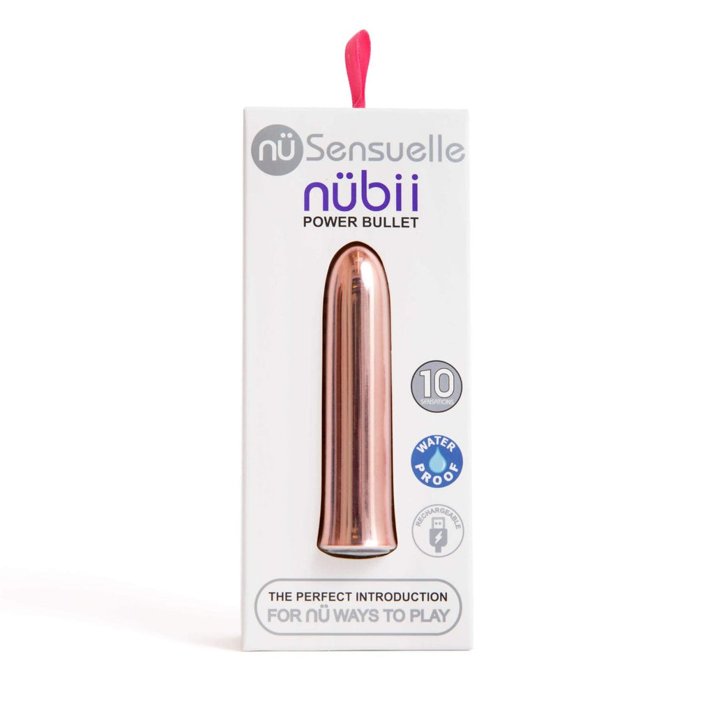 Nu Sensuelle Nubii Suvi Bullet Vibrator Rose Gold