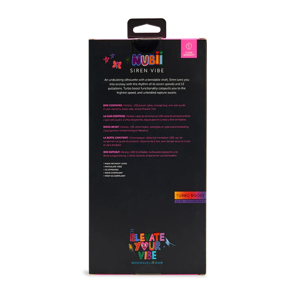 Nu Sensuelle Siren Nubii G Spot Bendable Vibe