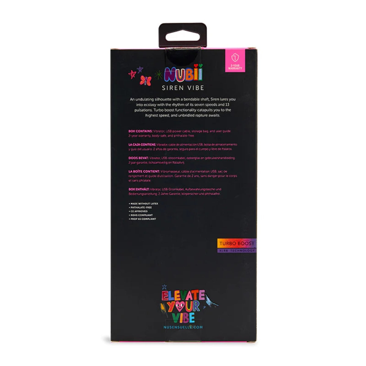Nu Sensuelle Siren Nubii G Spot Bendable Vibe