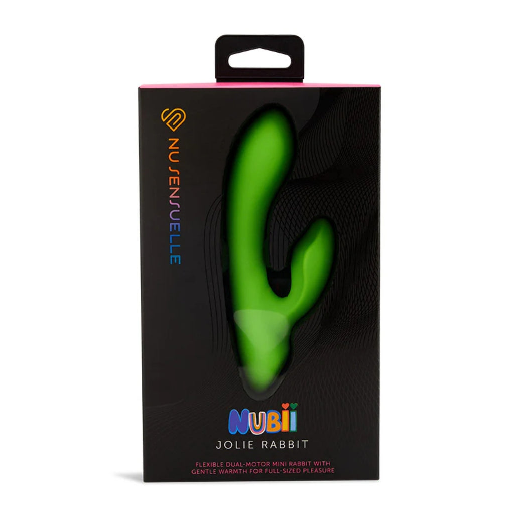 Nu Sensuelle Jolie Nubii Warming Mini Rabbit Lime Green